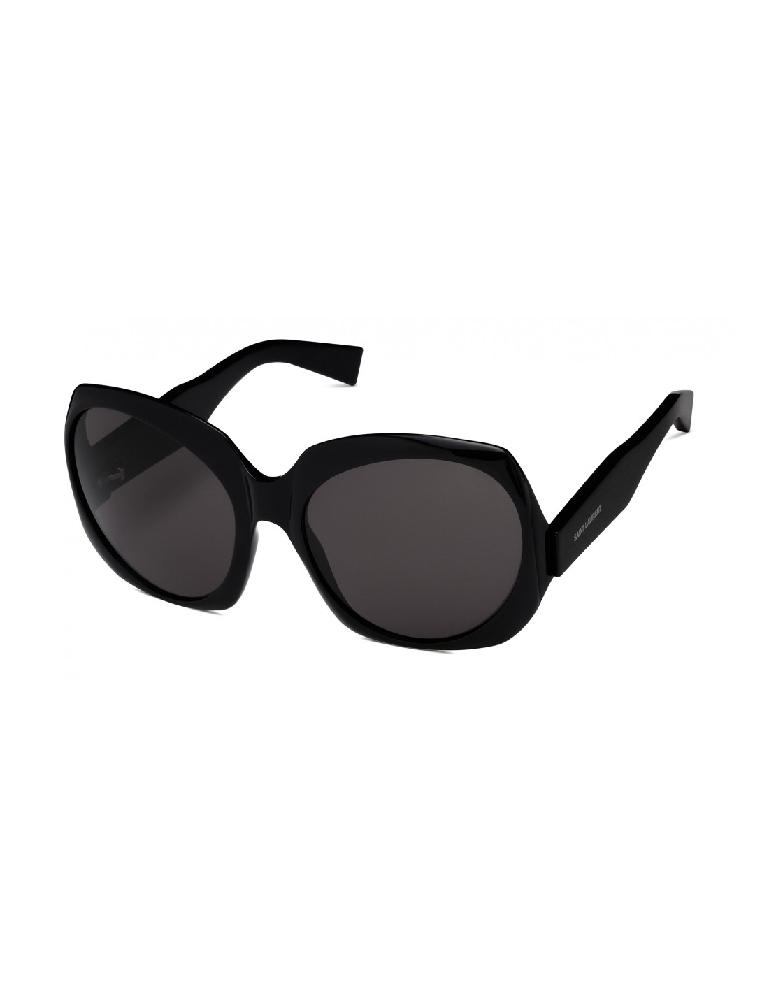 SAINT LAURENT SL74 001 Square Oversized Black