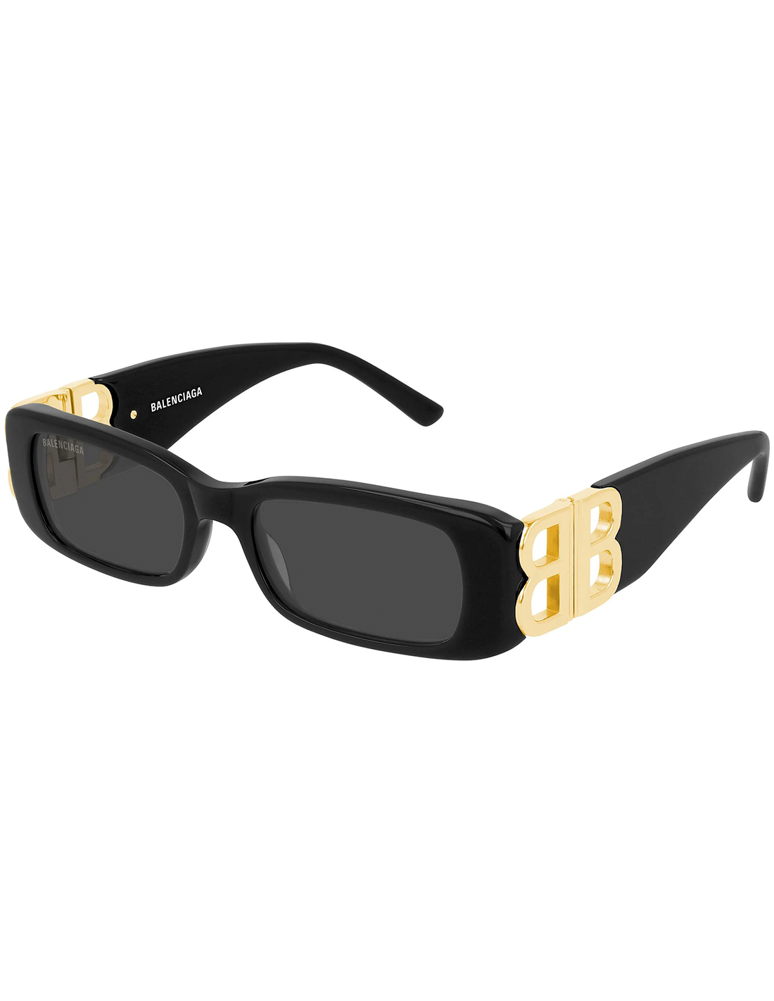 Balenciaga BB0096S 001 Dynasty Rectangle