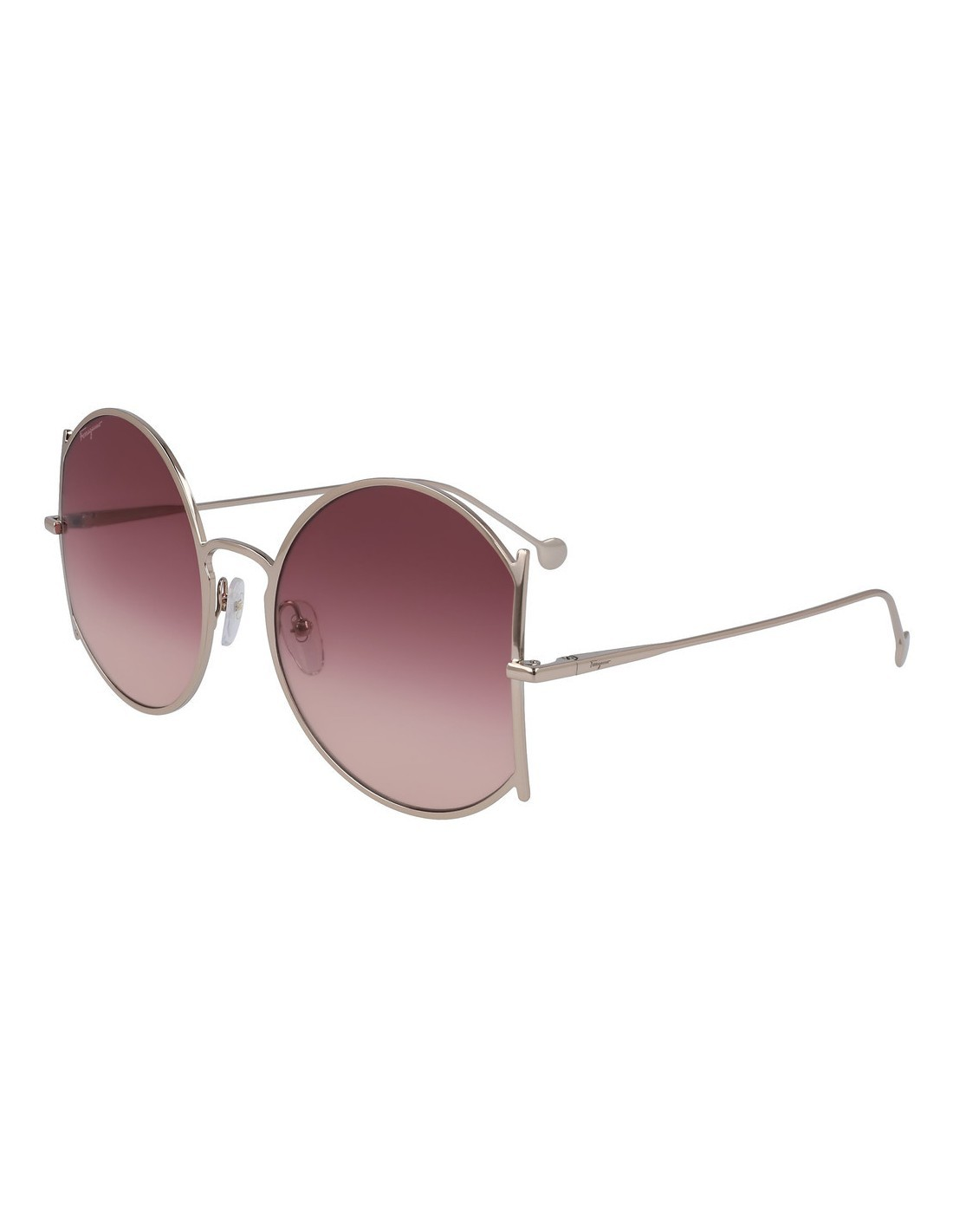 Salvatore Ferragamo SF244S 787 Round Shape Vino