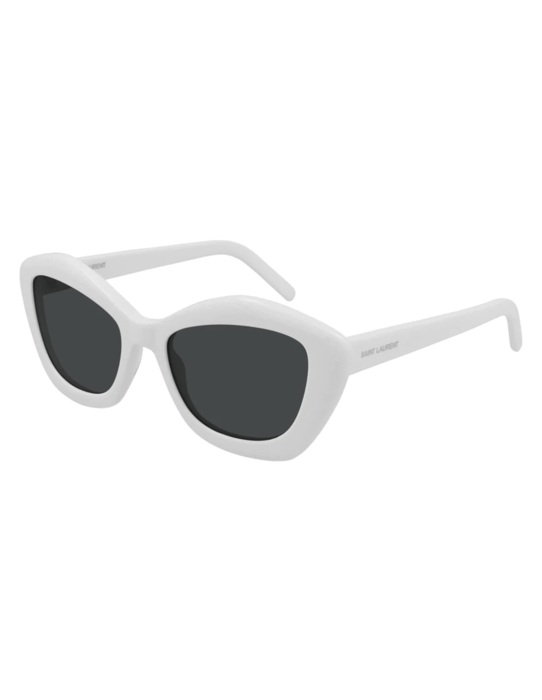SAINT LAURENT SL68 004 Square Oversized White
