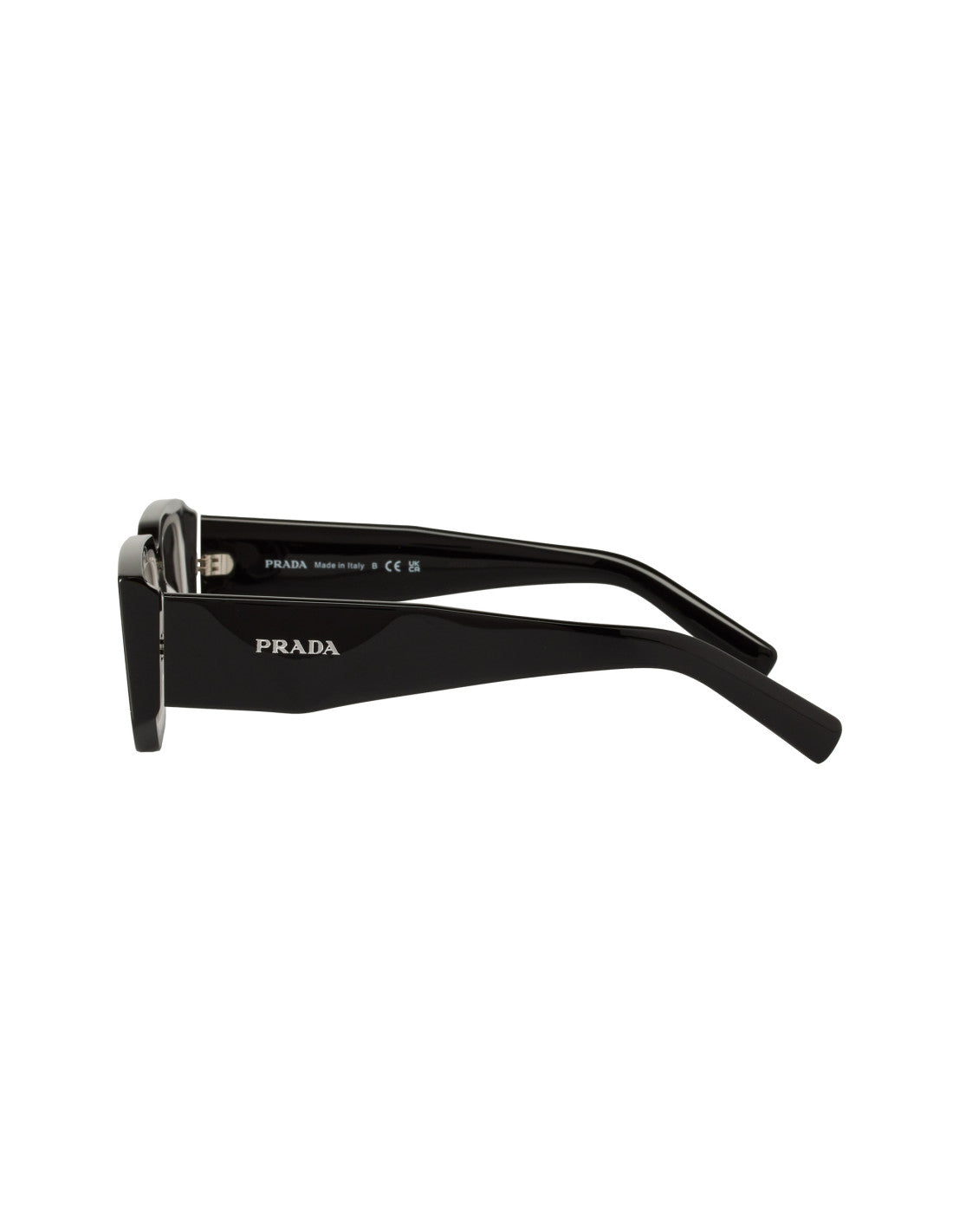 Prada SPR 06YS 09Q-5S0 Square Shape Abstract Black White