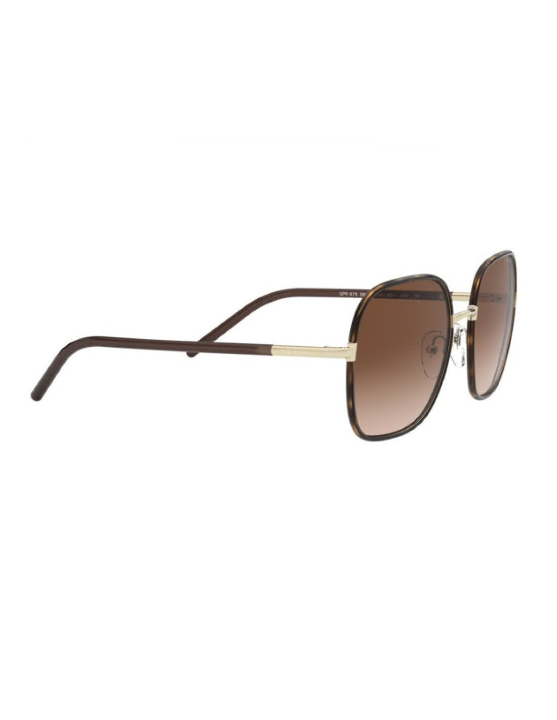 Prada SPR 67XS 2AU-6S1 Square Shape Tortoise