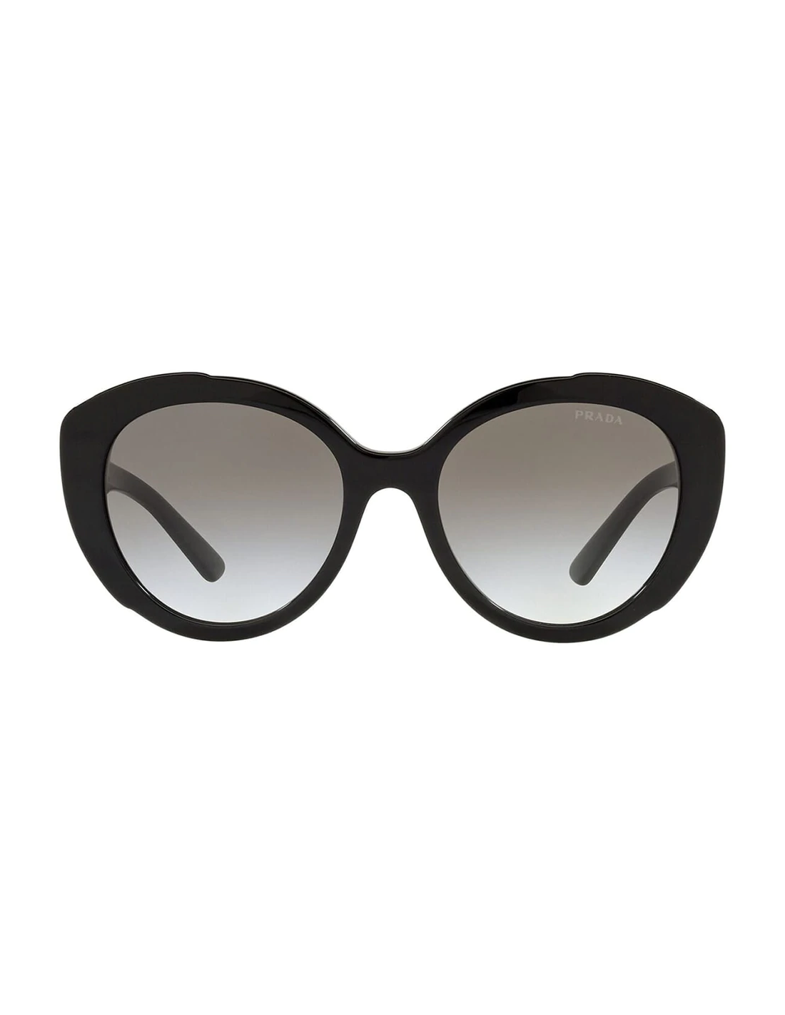 Prada SPR 01Y 1AB-0A7 Square Shape Grey Black
