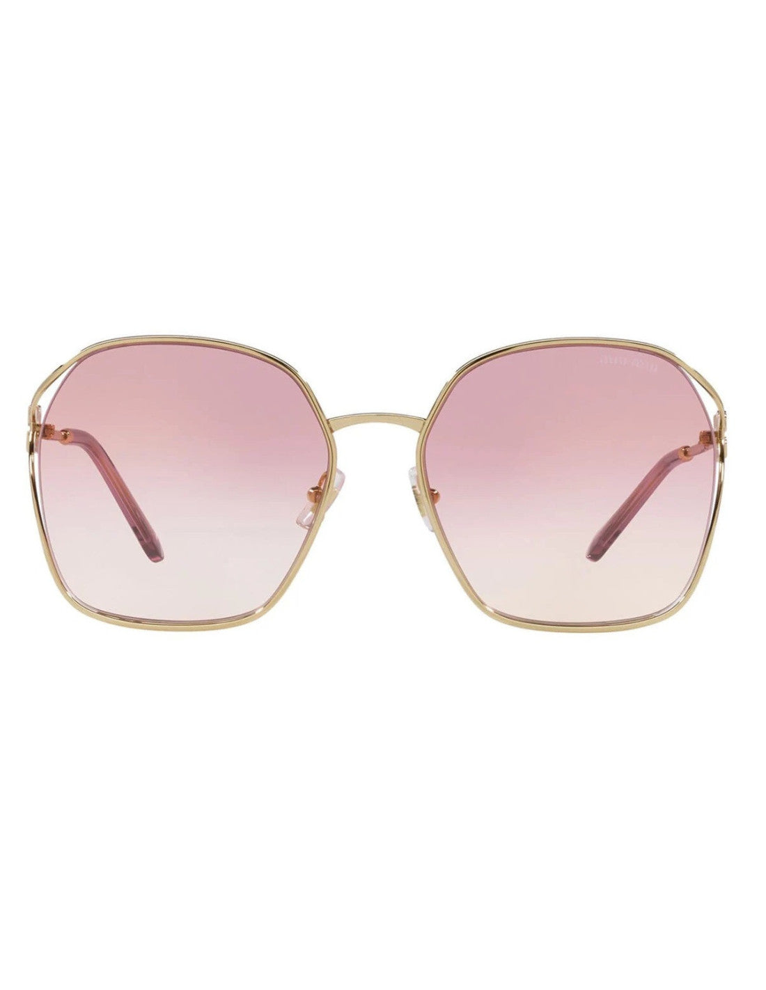 Miu Miu MU 52WS 5AK-06S Square Shape Pink Gradient