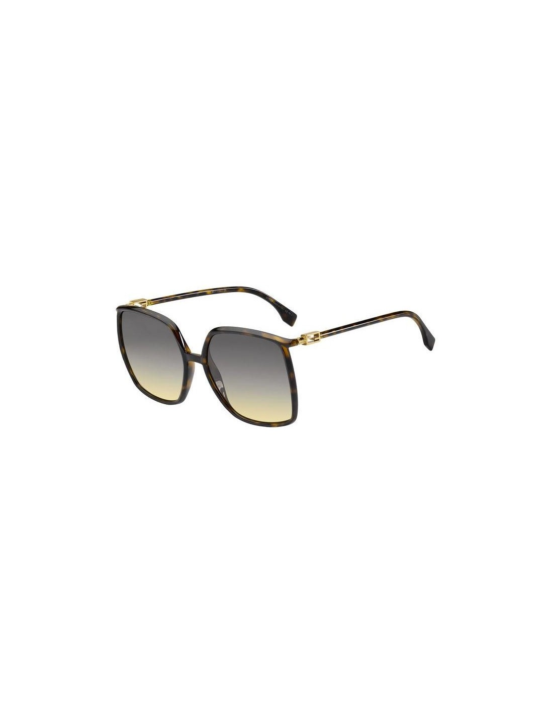 Fendi FF0431/G/S 086/GA Square Shape Cafe Carey
