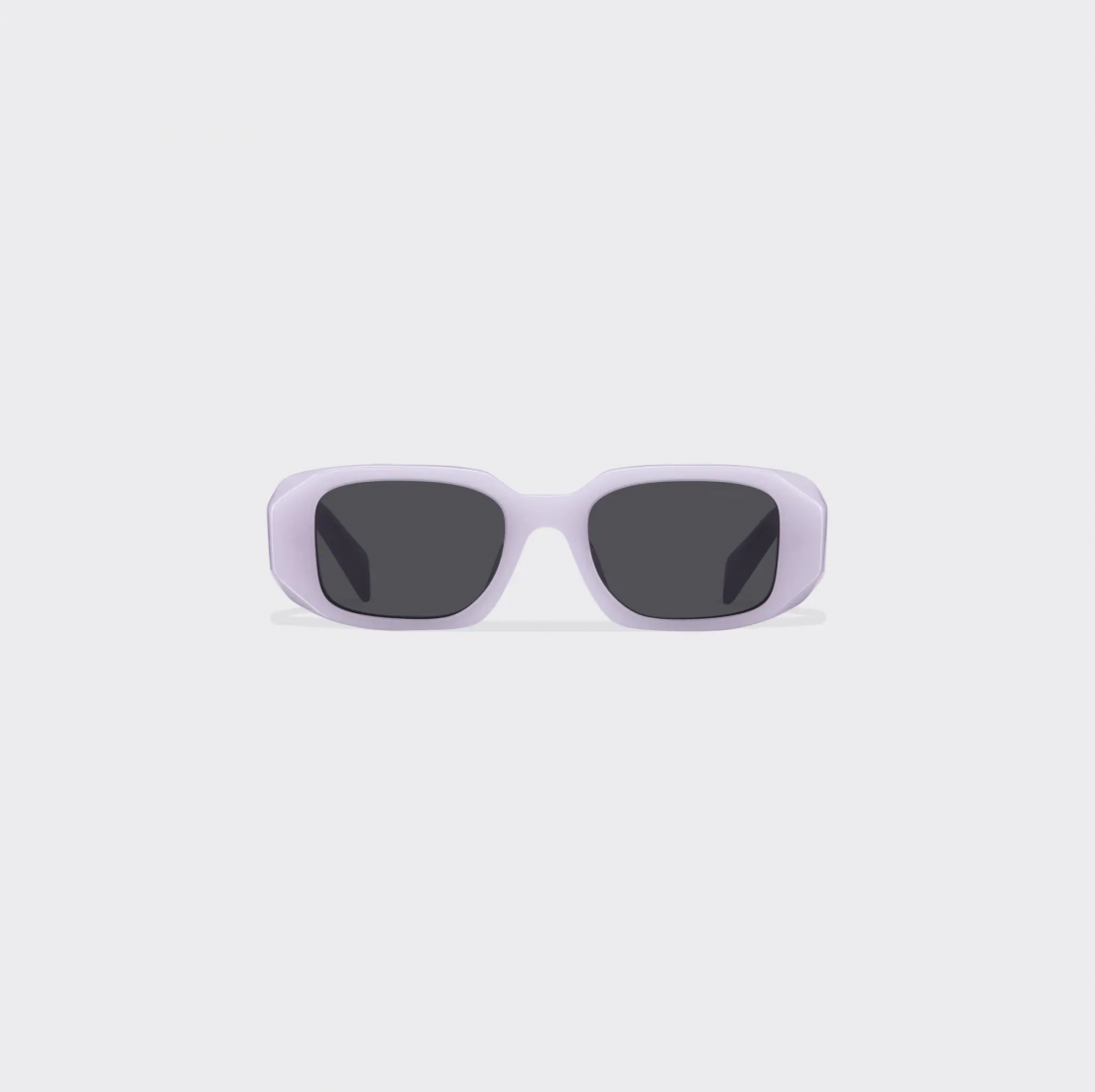 Prada SPR 17W 04Z-5S0 Symbole Rectangle Purple Black