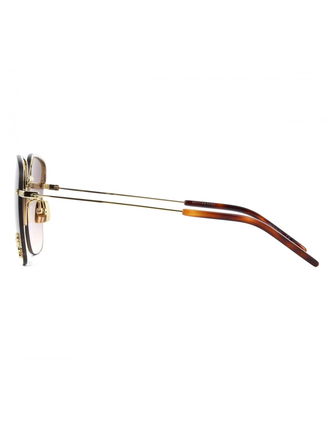 SAINT LAURENT SL 312M 008 Square Shape Coffe