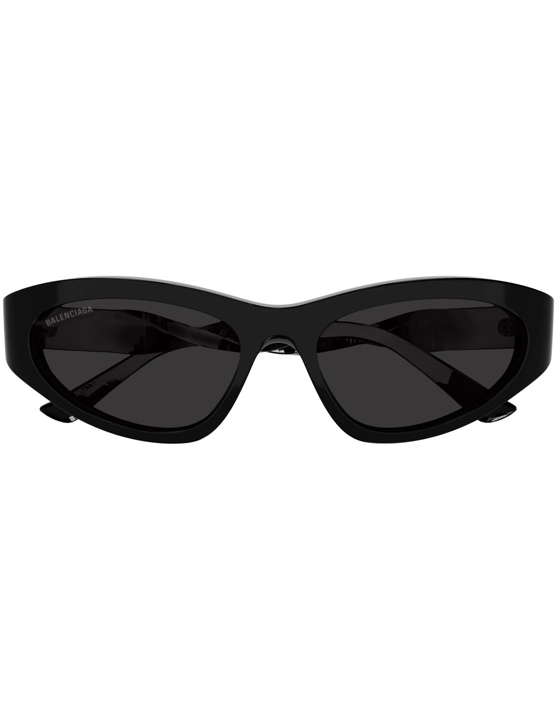 Balenciaga BB0207S 001 Square Shape Black Grey