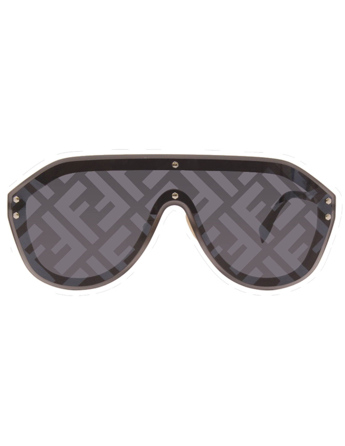 Fendi FF M0039/G/S V81/MD New Aviator Grey Black