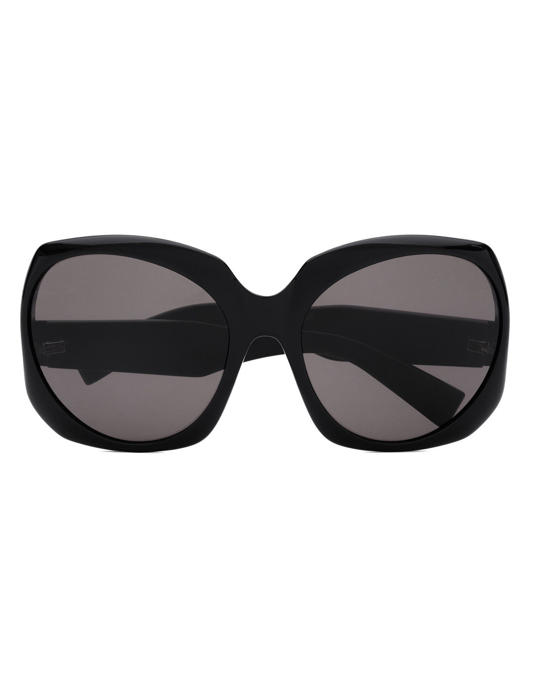 SAINT LAURENT SL74 001 Square Oversized Black