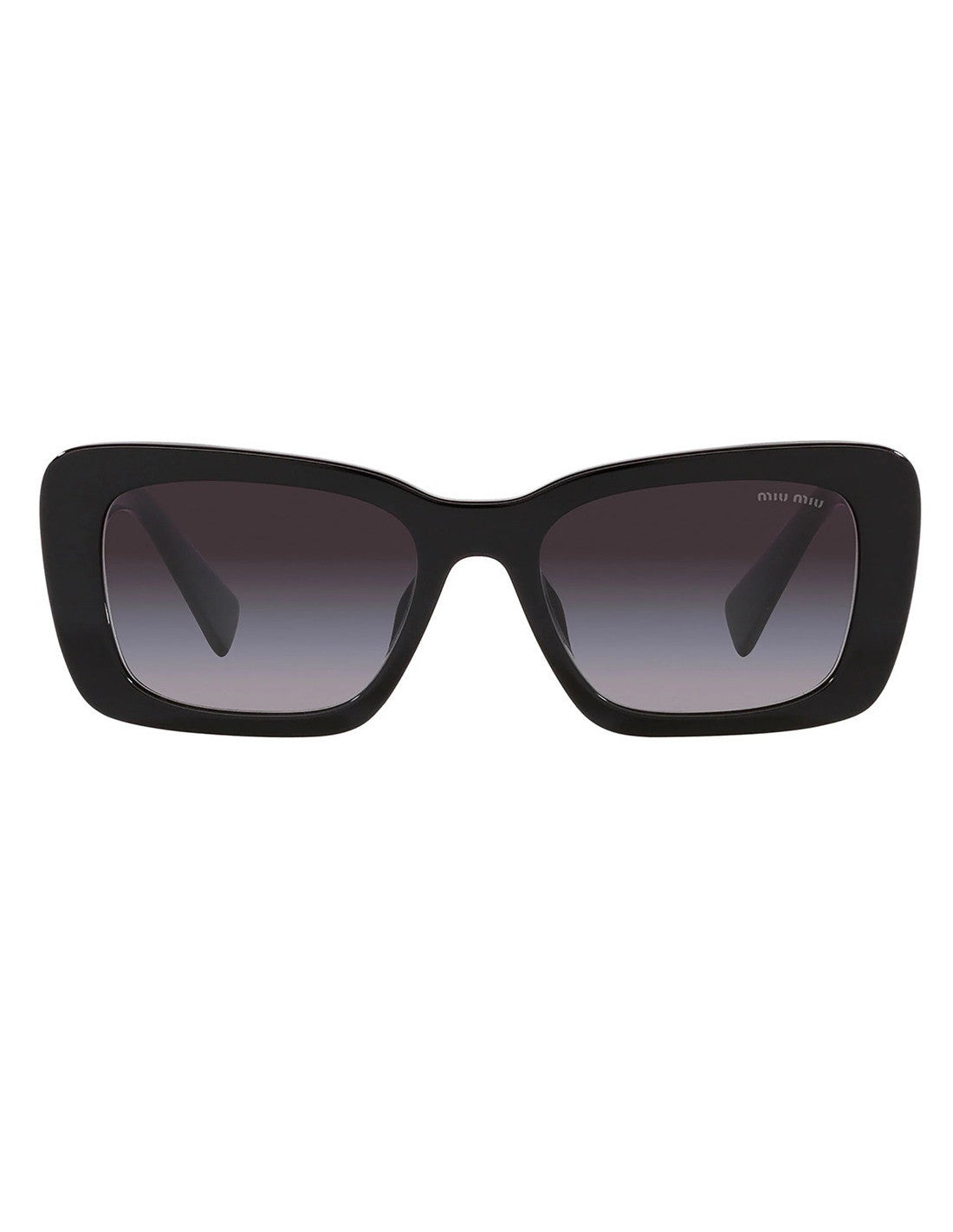 Miu Miu MU 07YS 1AB-5D1 Square Shape Black Gradient