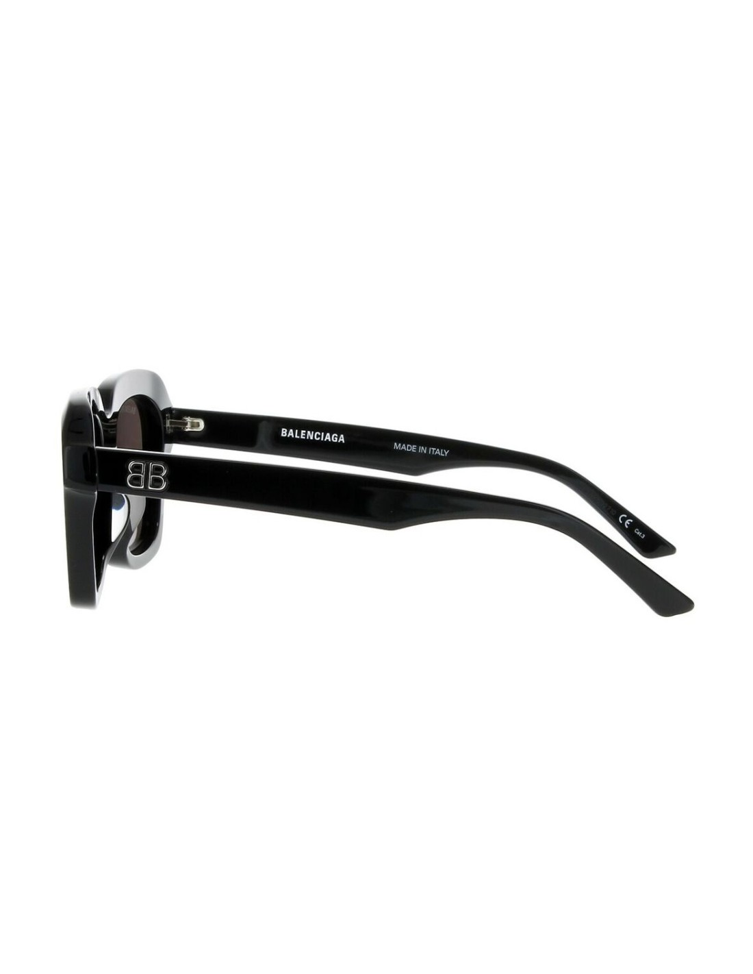Balenciaga BB0127S 001 Square Shape Black