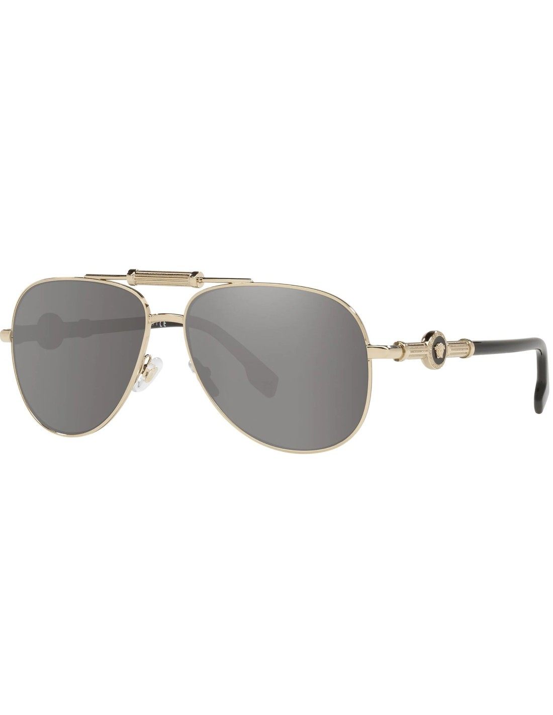 Versace VE2236 12526G Aviator Silver Mirror Gold