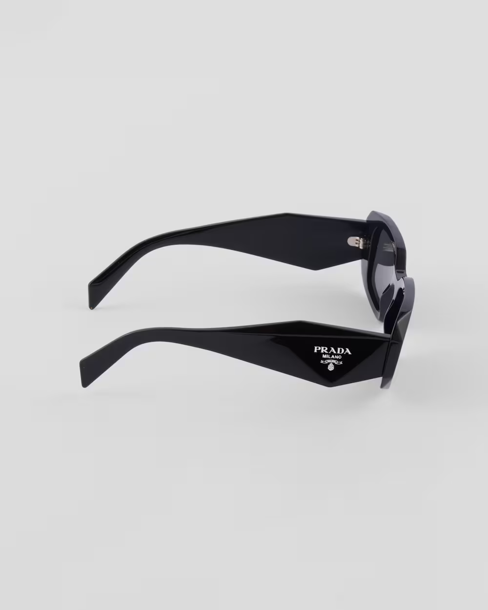 Prada SPR 17W 1AB-5S0 Symbole Rectangle Black