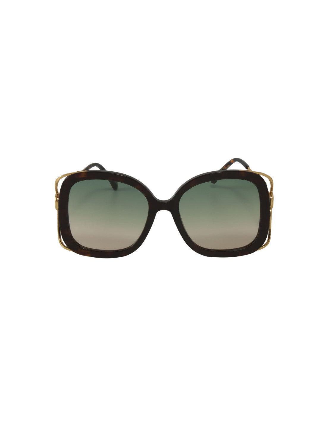 Gucci GG1021S 001 Square Shape Carey Brown