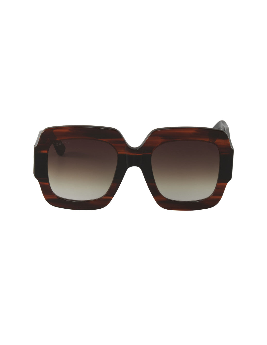 Gucci Gg0178s 004 Oversized Square Brown Black