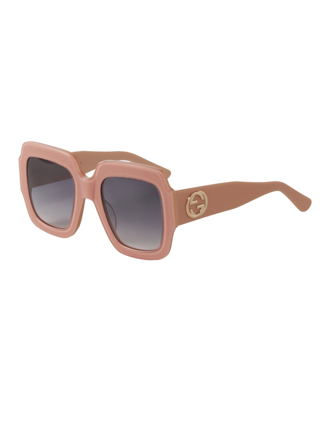 Gucci Gg0178s 007 Oversized Square Terracota Brown