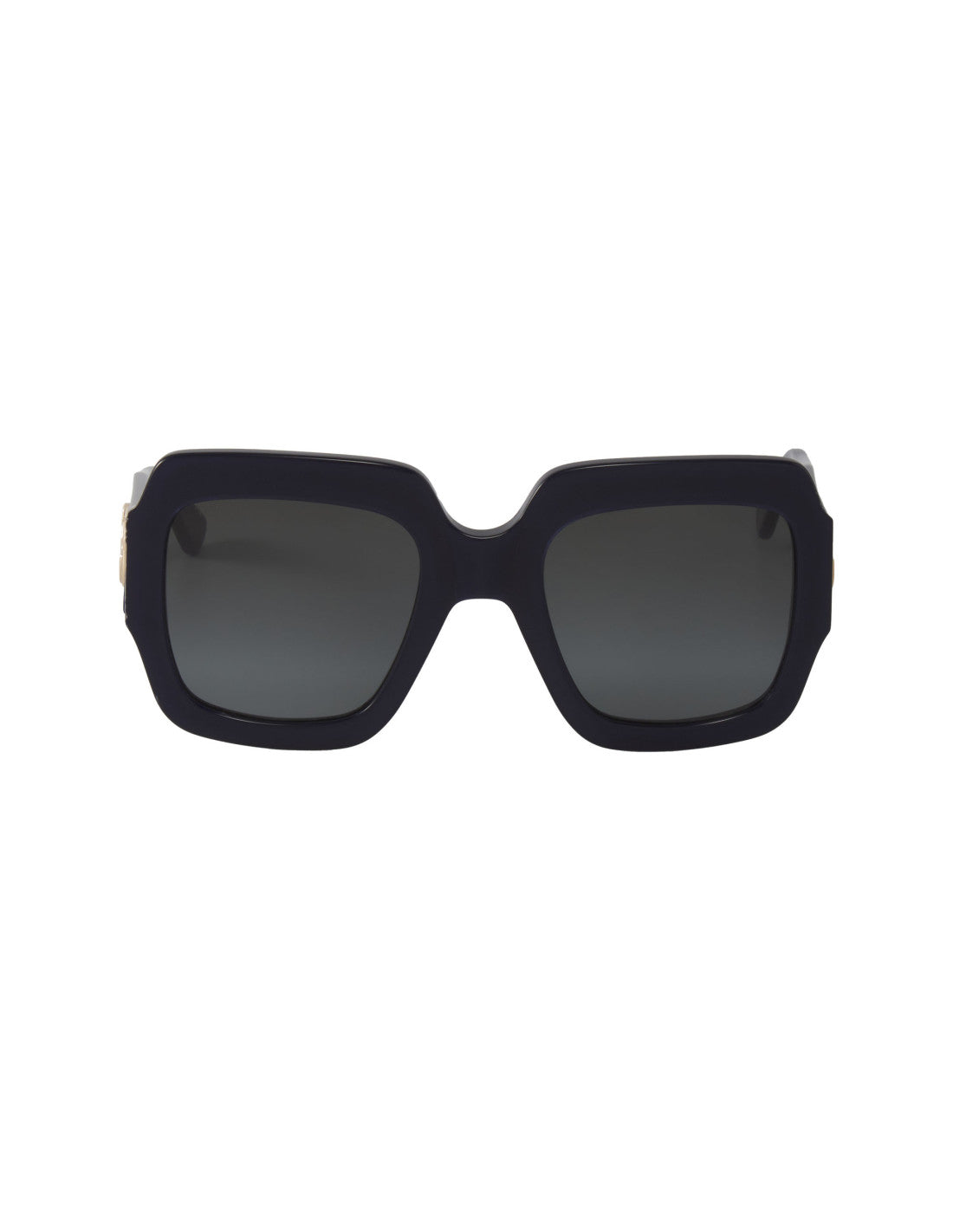 Gucci Gg0178s 006 Oversized Square Navy Blue