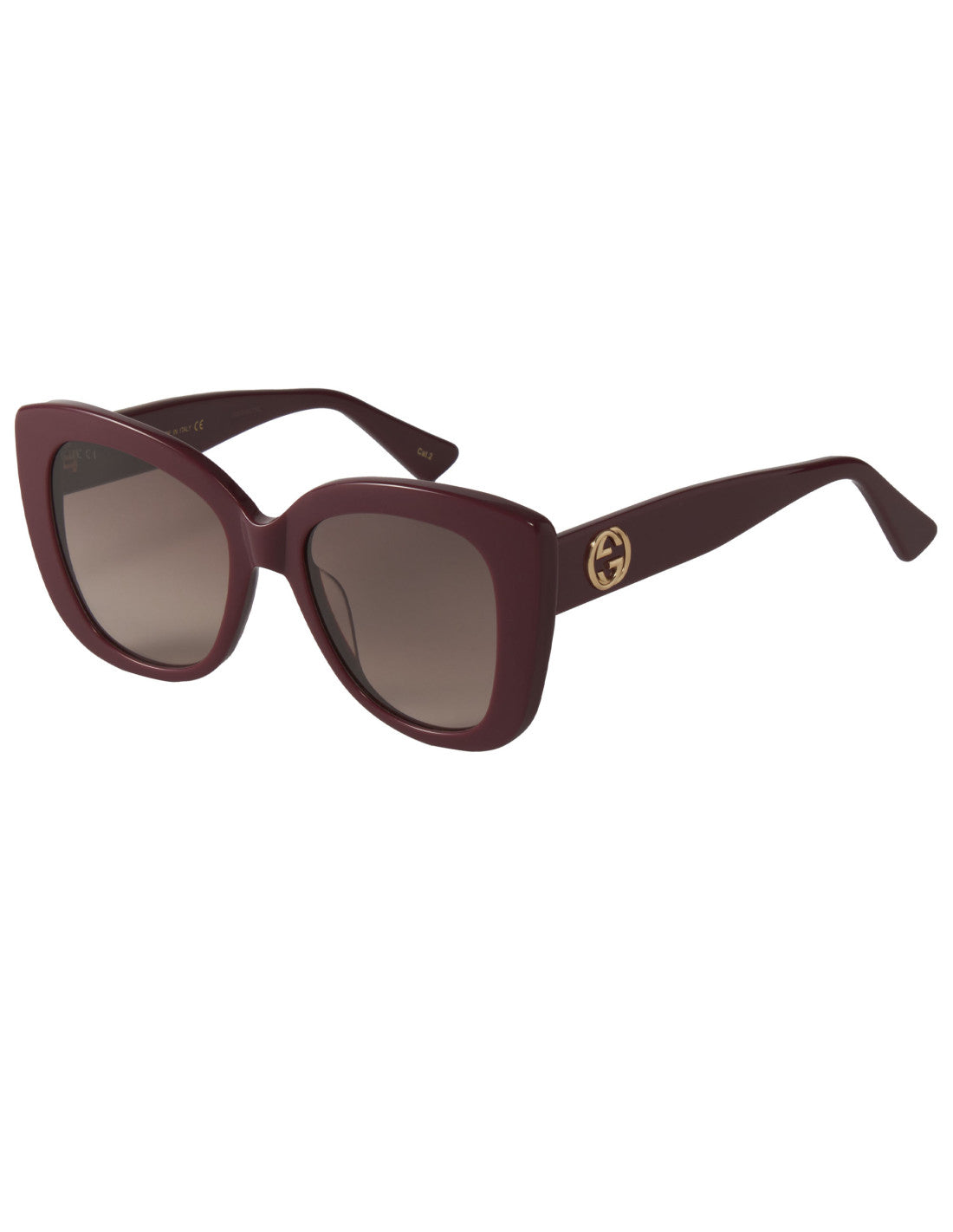 Gucci Gg0327S 006 Square Oversized Vino