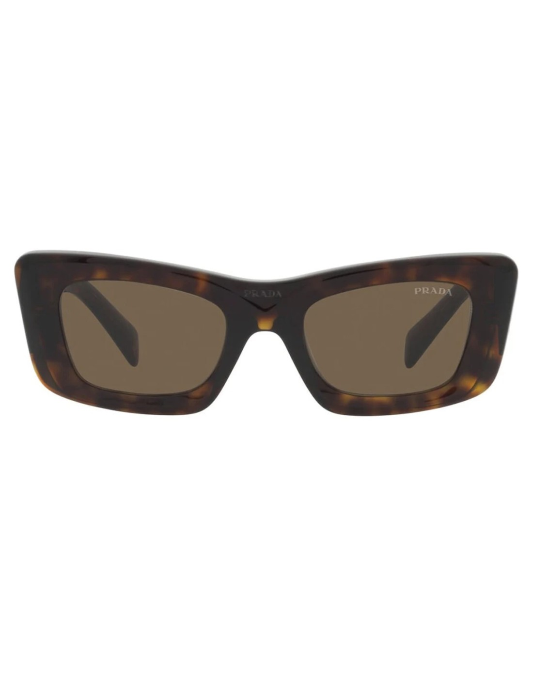 Prada SPR 13ZS 2AU-06B Square Fashion Tortoise Gold
