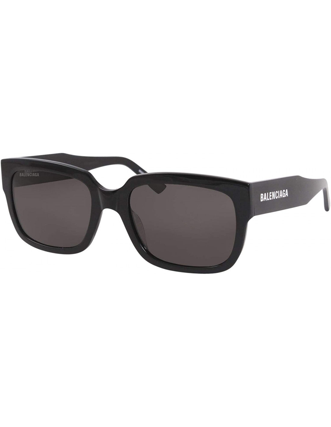 Balenciaga BB0049S 001 Rectangle Shape Black