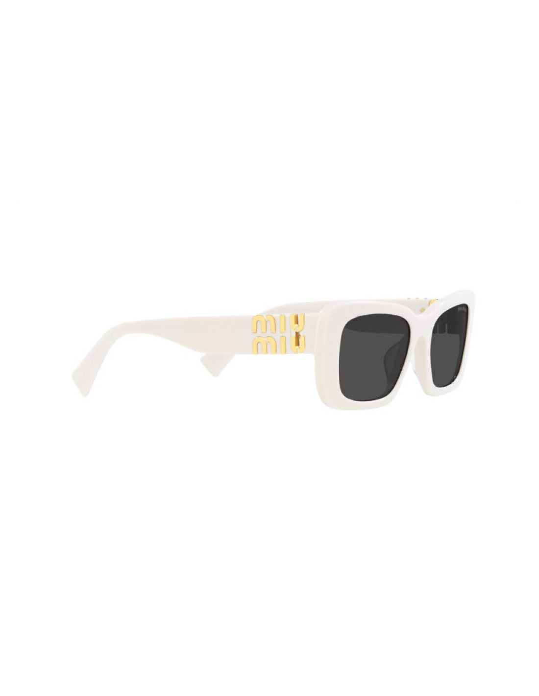 Miu Miu MU 07YS 142-5S0 Square Shape Gray White