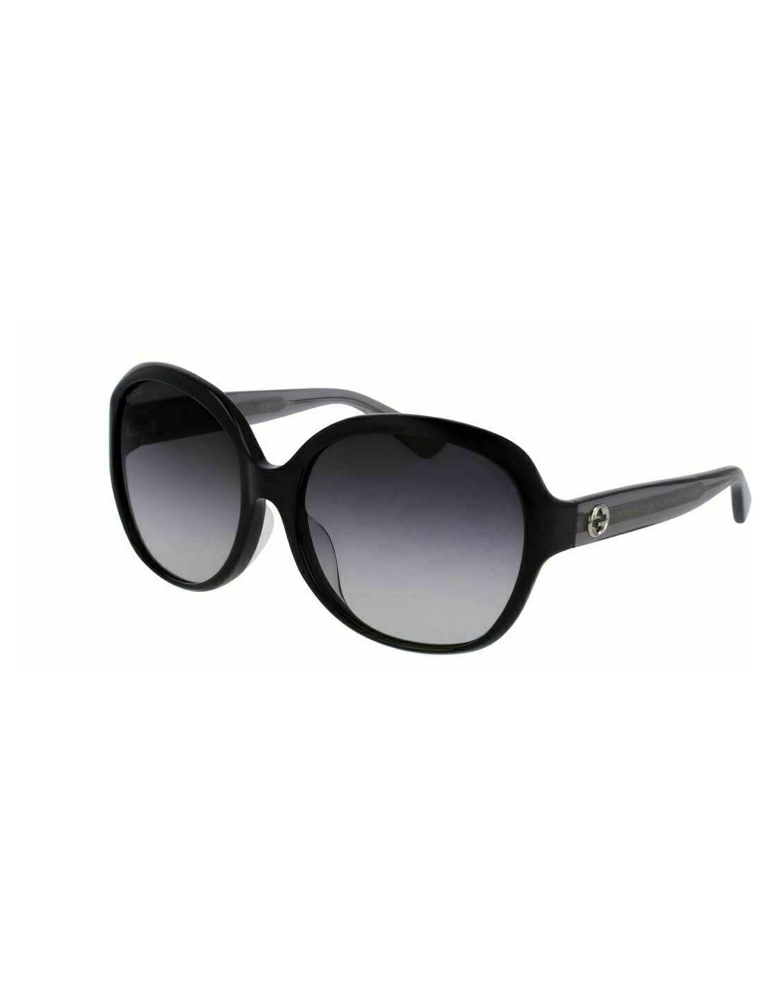 Gucci Gg0080s 002 Oval Oversized Black