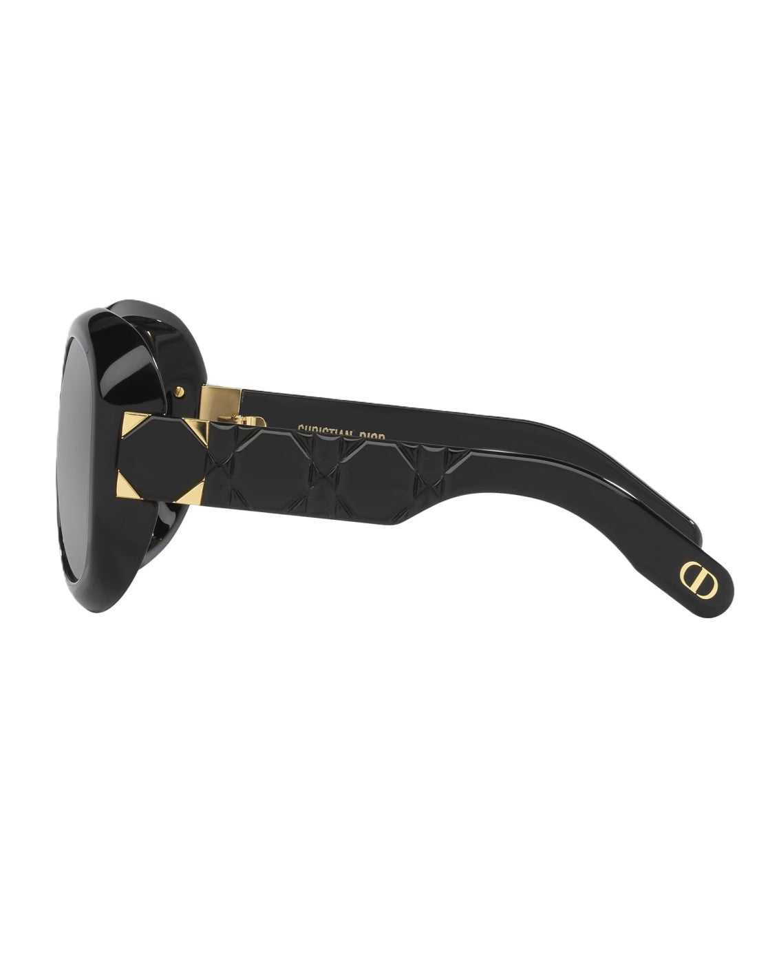 Dior Lady 95.22 R2F 10A0 Square Shape Black Gold