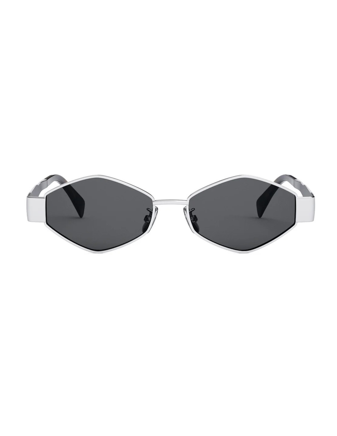 Celine CL40254U 16A Geometric Shape Gray Silver