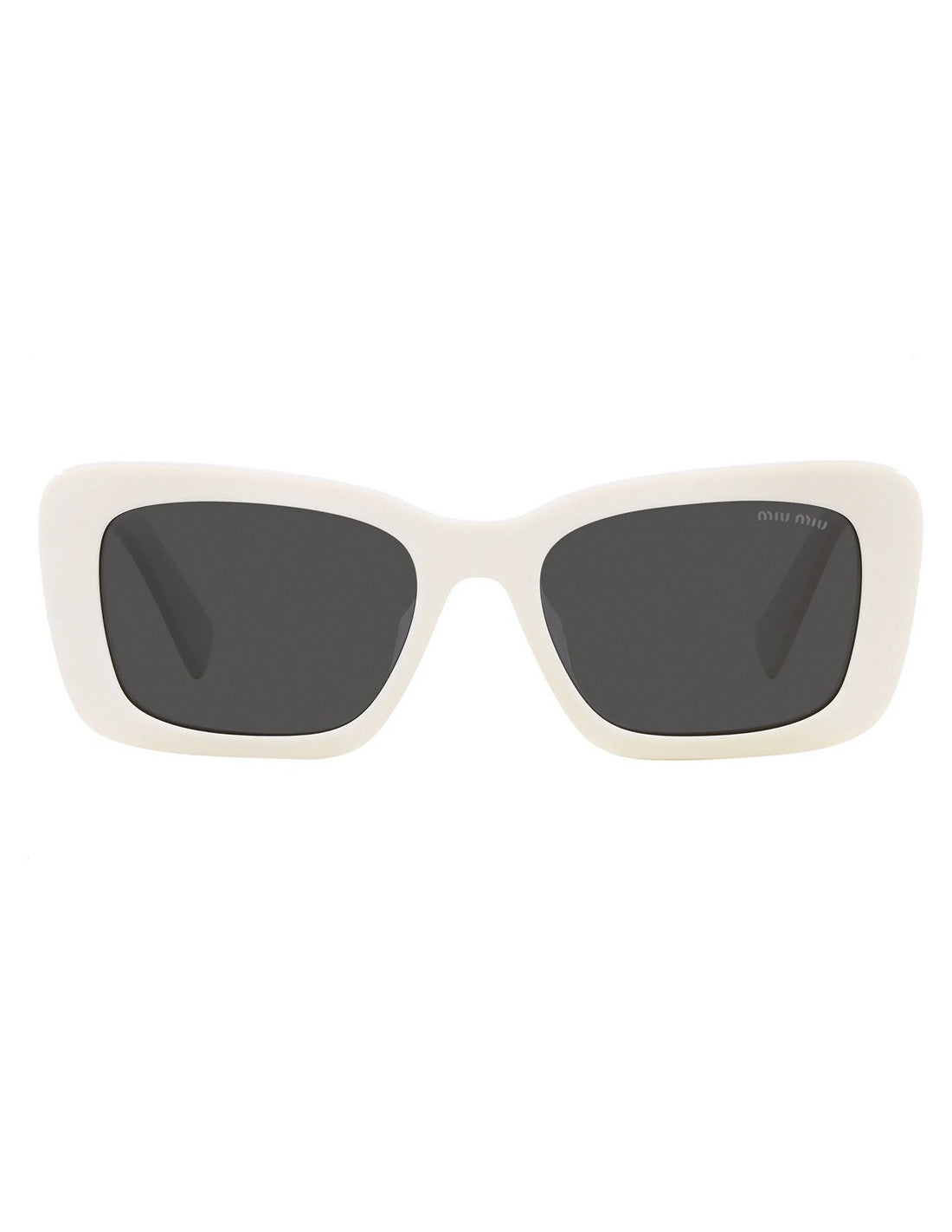 Miu Miu MU 07YS 142-5S0 Square Shape Gray White