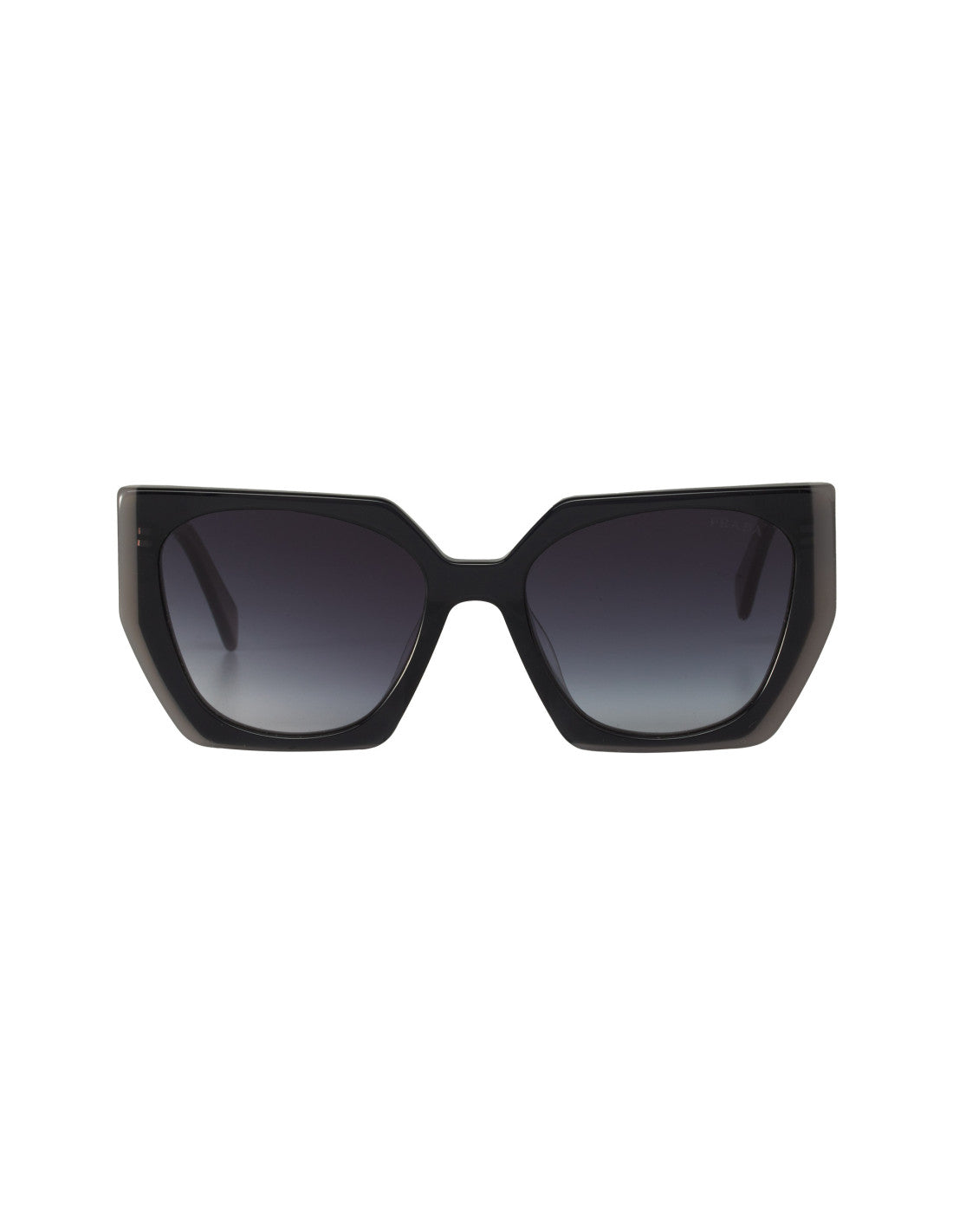 Prada SPR 15 W 07Q-409 Rectangle Shape Gray