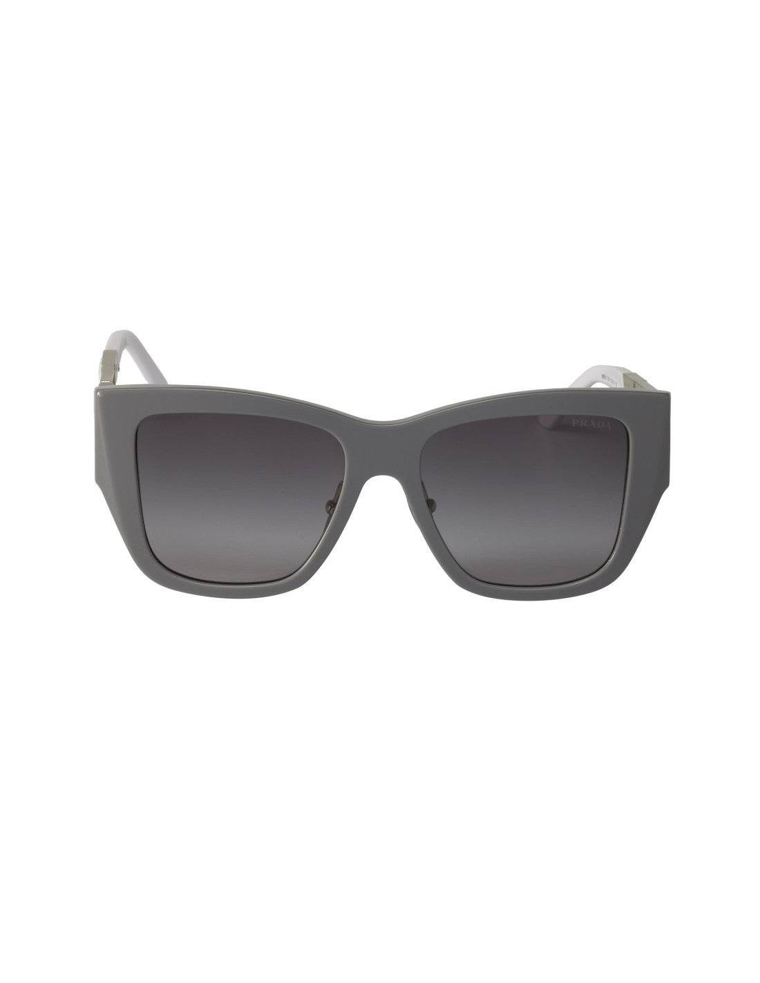 Prada SPR 21Y 07Z-08I Square Shape Gray White