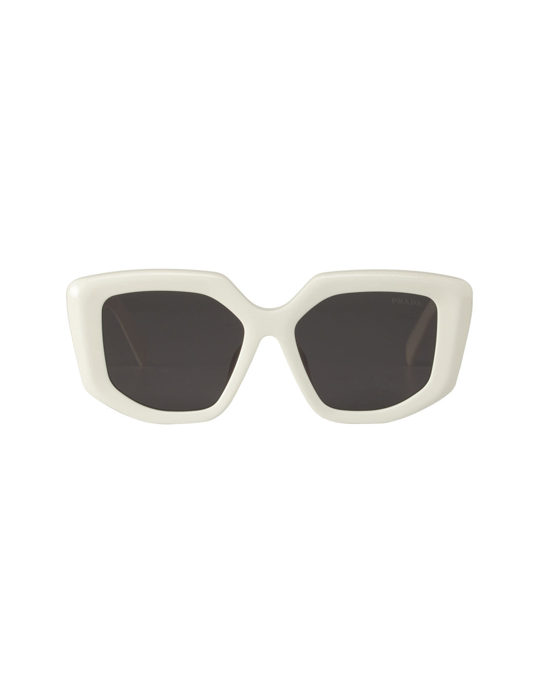Prada SPR 14Z 142-5S0 Butterfly Shape Blanco Gray