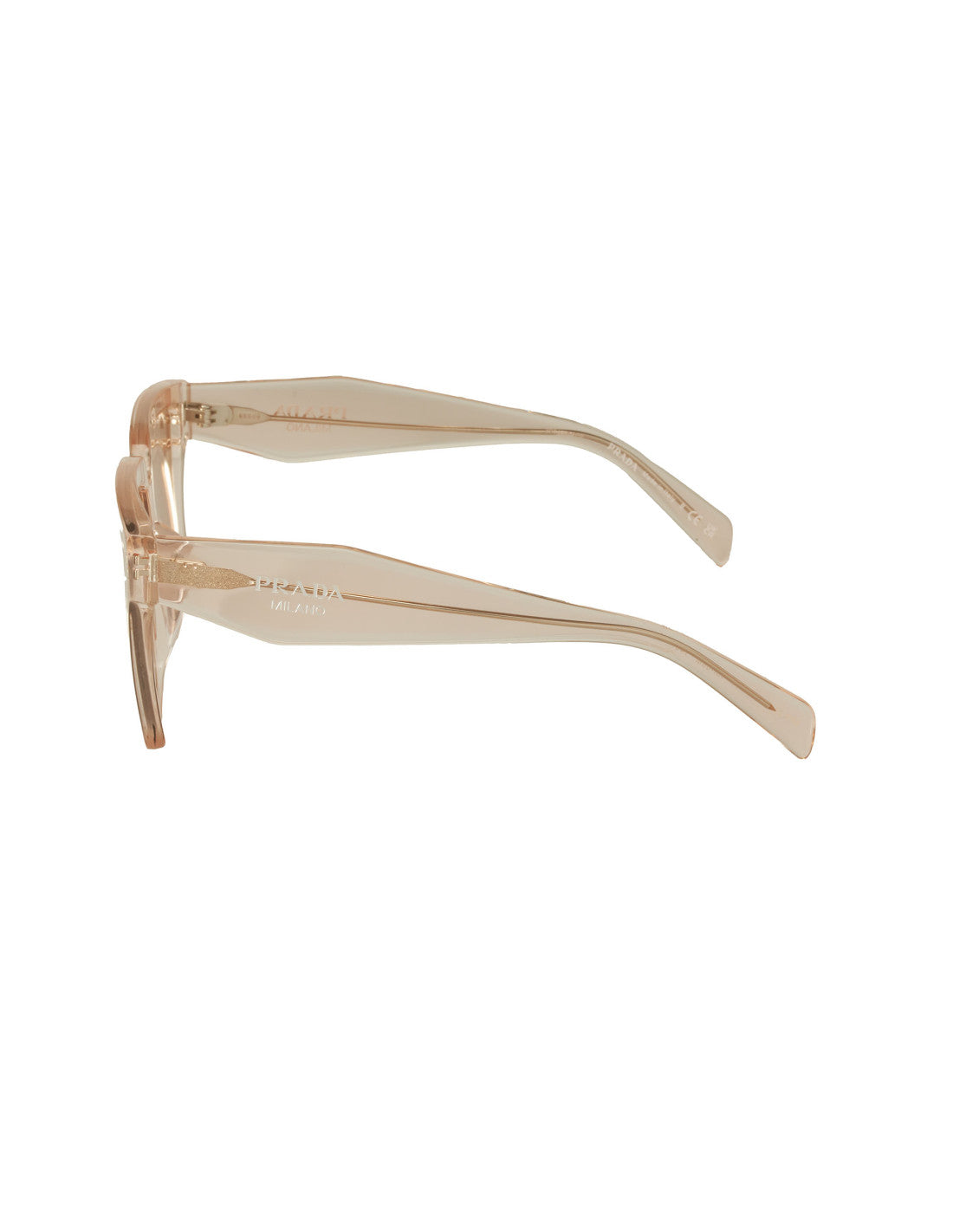 Prada SPR 24Z 13I-08M Square Shape Pink Gold