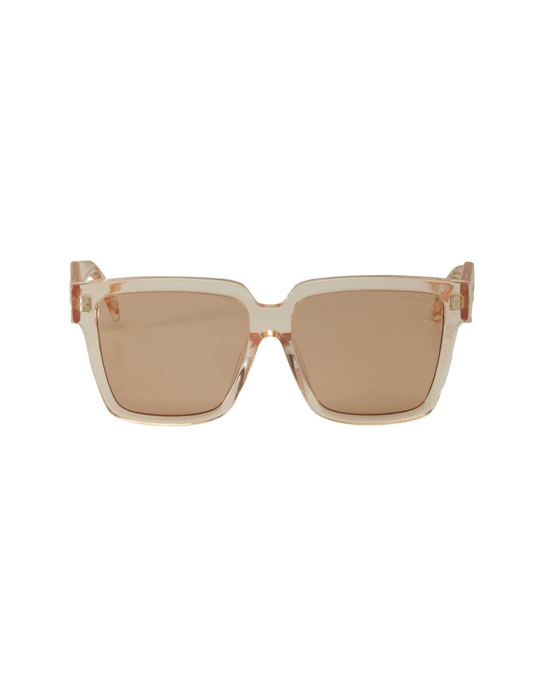 Prada SPR 24Z 13I-08M Square Shape Pink Gold