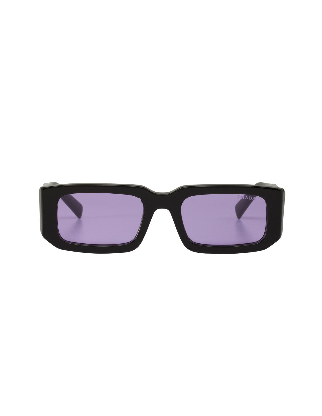 Prada SPR 06YS 027-01O Square Shape Abstract Black Purple