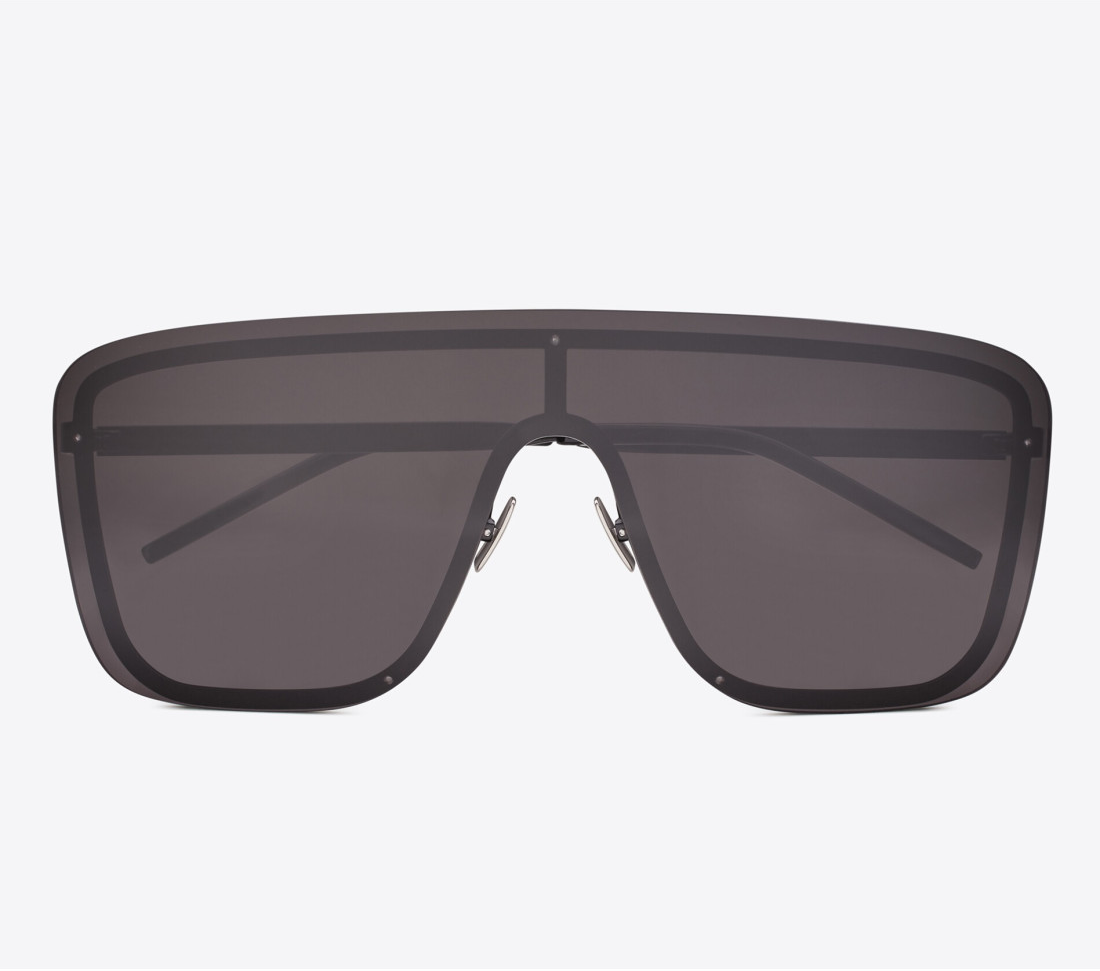 SAINT LAURENT SL 364 002 MASK Shield Black