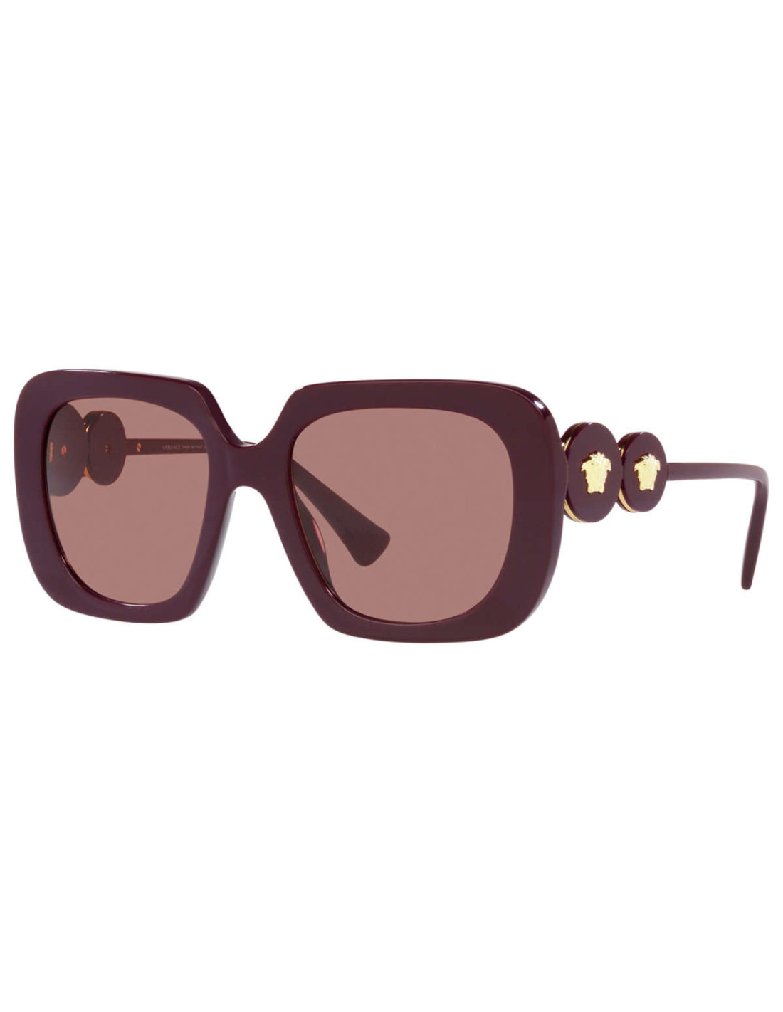 Versace VE4434 538273 Medusa Square Shape Vino