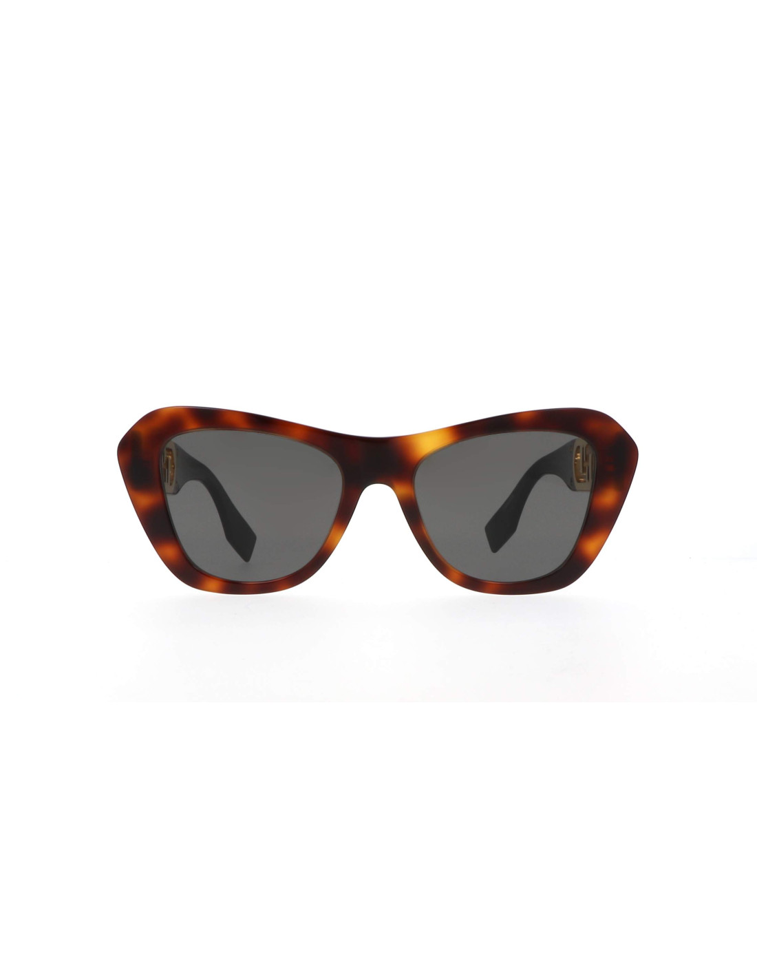 Fendi FE40064I C02 Geometric Sunglasses Tortoise