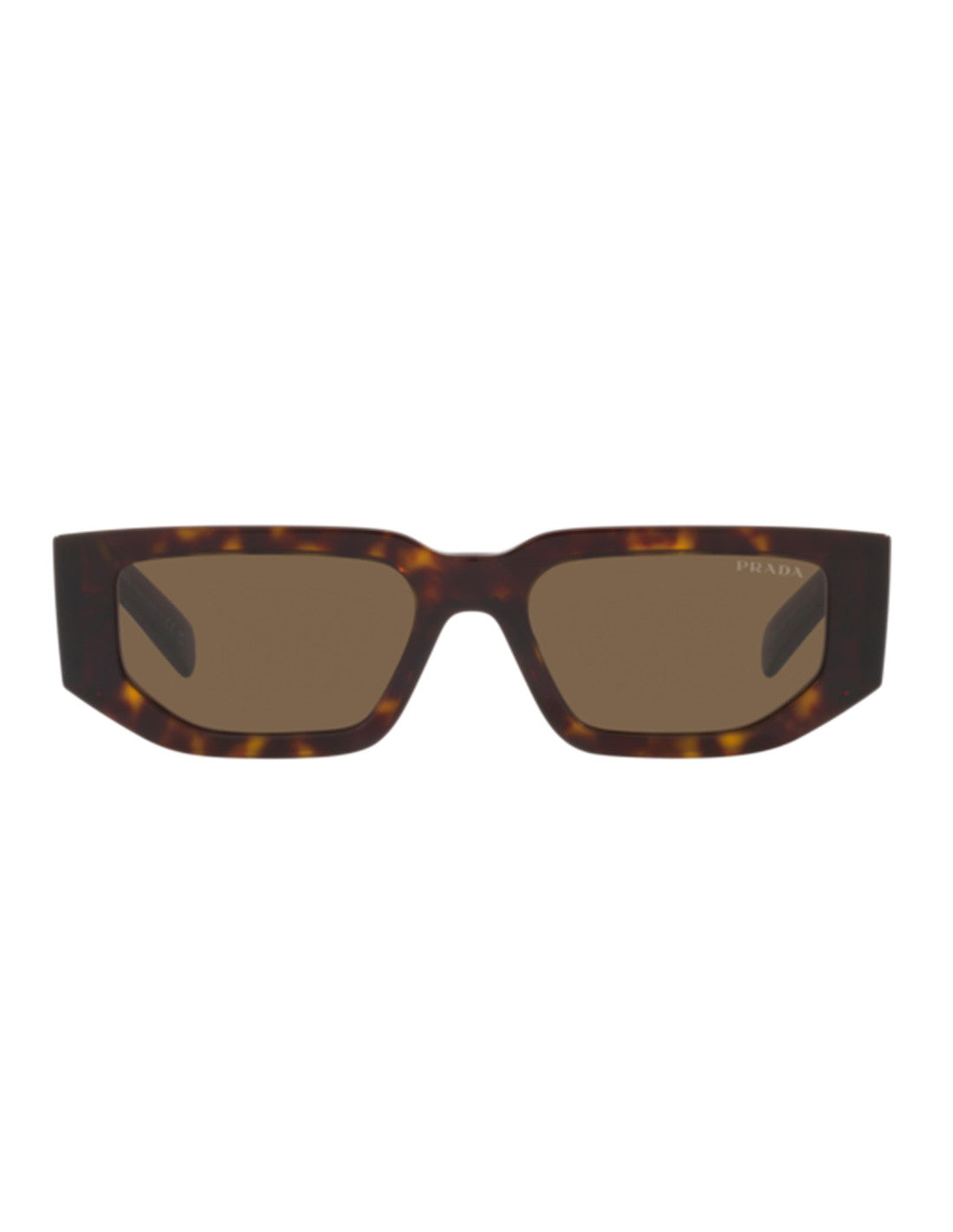 Prada SPR 09ZS 2AU-06B Square Shape Tortoise Black