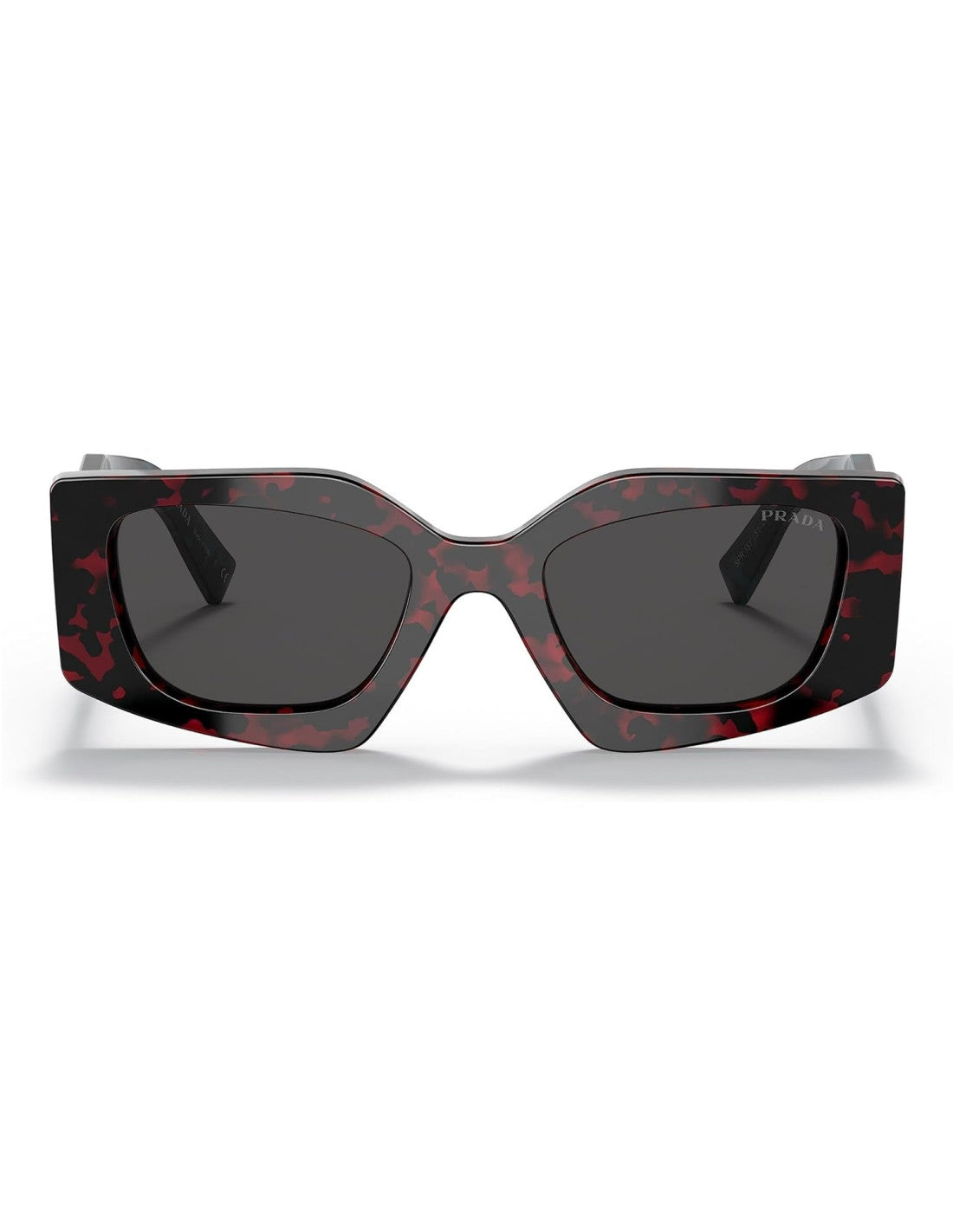 Prada SPR 15Y 09Z-5S0 Symbole Abstract Green Red