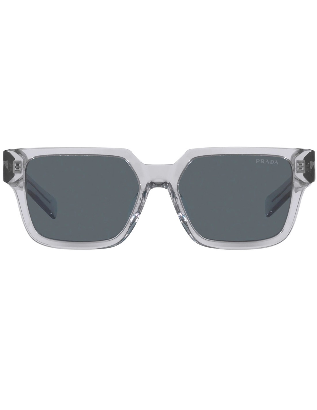 Prada SPR 03ZS U43-0A9 Square Shape Grey Transparent