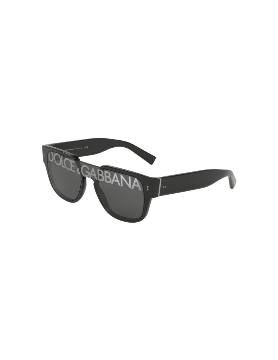 Dolce & Gabbana DG4356 501/M Square Shape Black Silver
