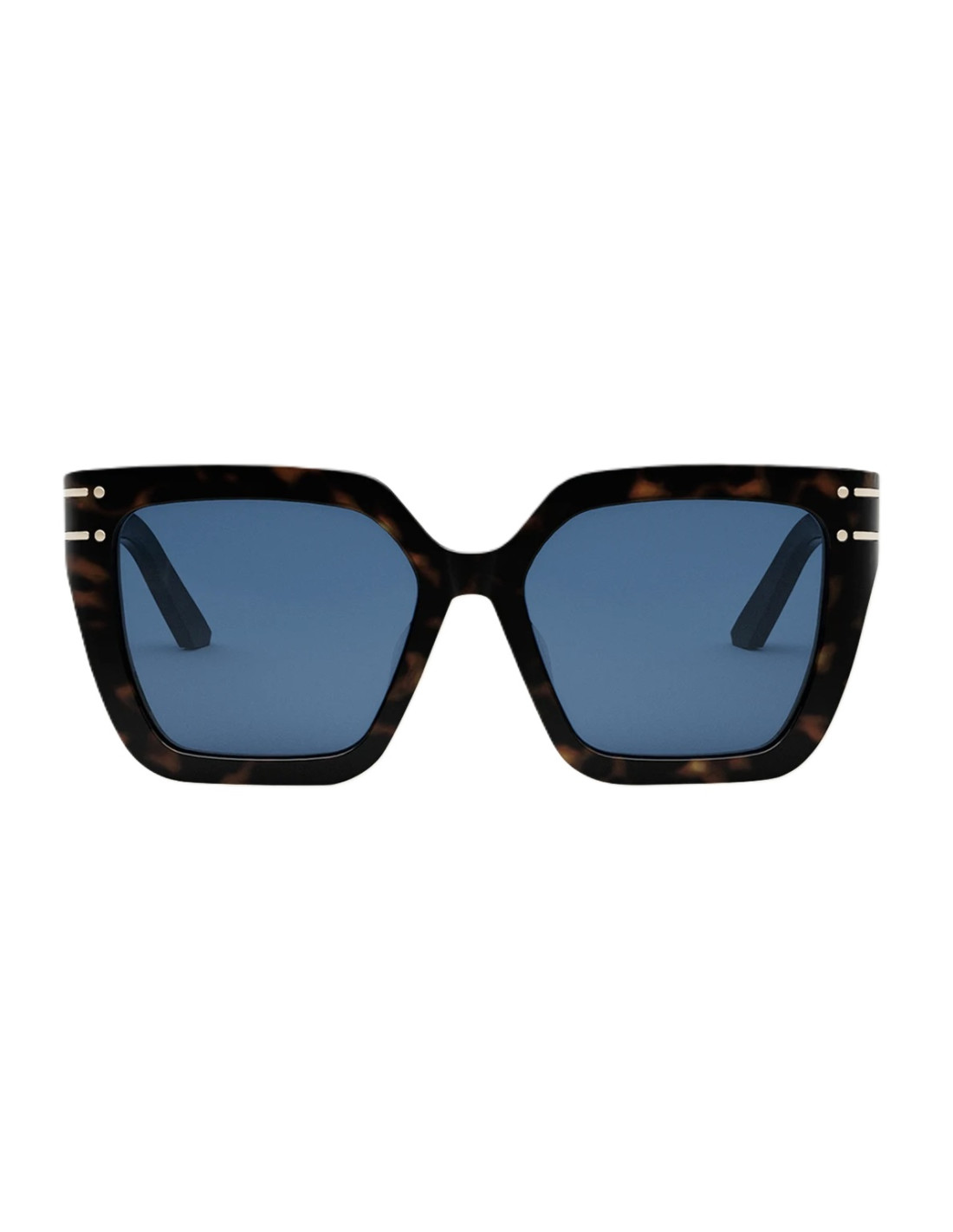 Dior Signature S10F 20B0 Square Shape Tortoise Blue