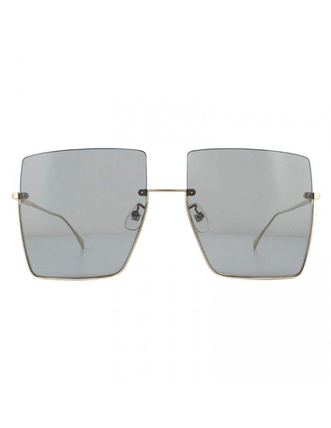Fendi FF0401/S J5G Square Shape Gold Grey