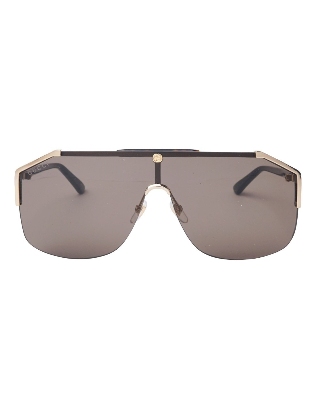 Gucci GG0291S 002 New Aviator Square Brown Black