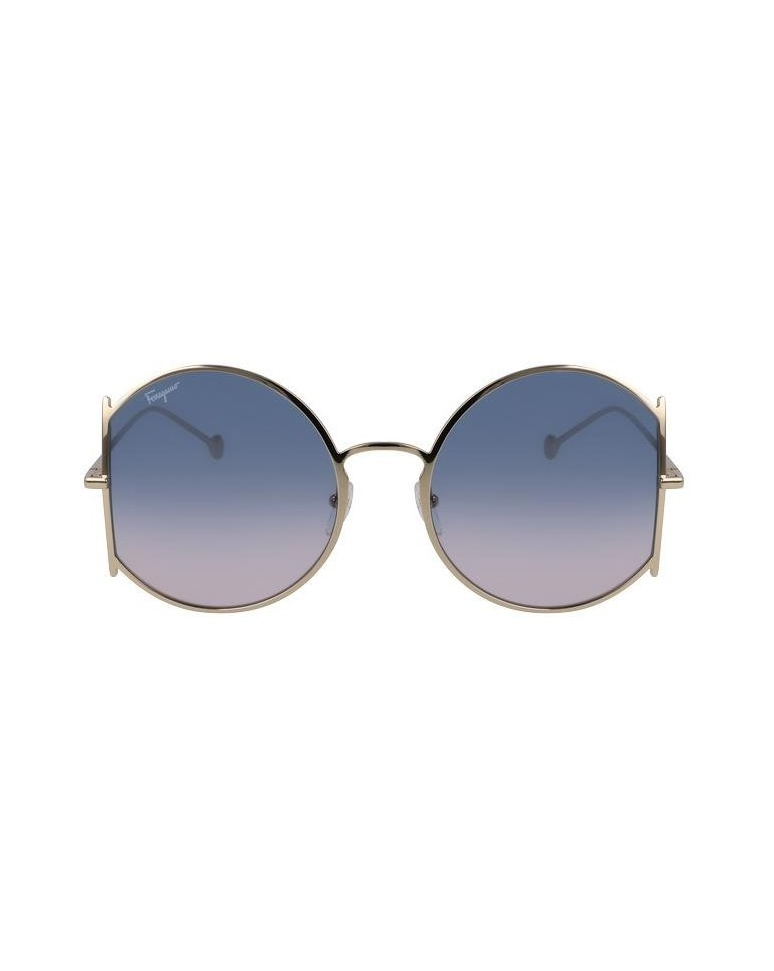 Salvatore Ferragamo SF244S 746 Round Shape Violet