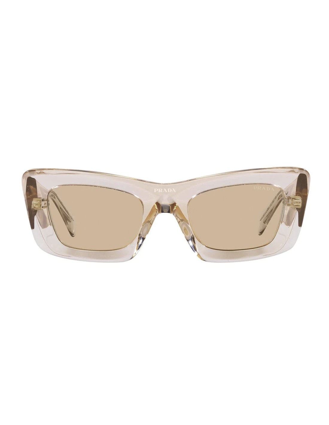 Prada SPR 13ZS 19M-4I2 Square Fashion Crystal Beige