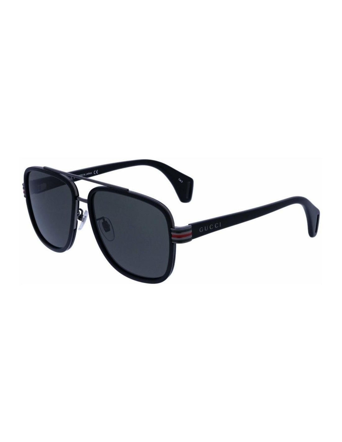 Gucci Gg0448s 001 Aviator Black Grey