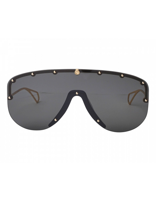 Gucci GG0667S 001 Aviator Fashion Black Golden